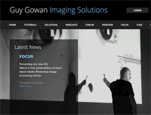 Tablet Screenshot of guygowan.com